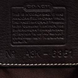 Coach Beige/Brown Signature Canvas and Leather Soho Hobo