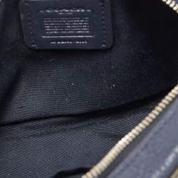 Coach Multicolor Signature Canvas and Leather Dempsey Crossbody Bag