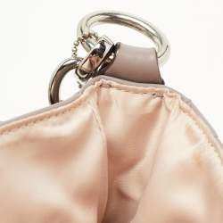 Pre Owned Coach Grey Leather Taylor Flap Crossbody Bag