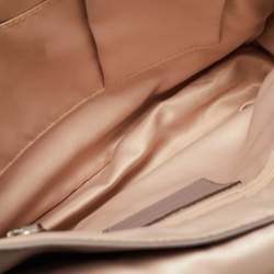 Pre Owned Coach Grey Leather Taylor Flap Crossbody Bag