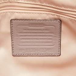 Pre Owned Coach Grey Leather Taylor Flap Crossbody Bag