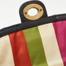 Pre Owned Coach Black Leather Willis Saddle Crossbody Bag