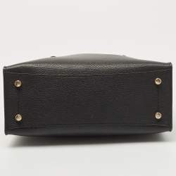Coach Black Leather Charlie Carryall 28 Bag