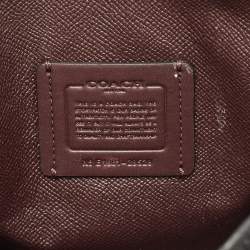 Coach Black Leather Charlie Carryall 28 Bag