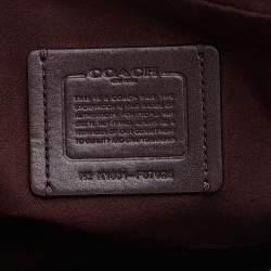 Coach Black Leather Flap Cassidy Chain Shoulder Bag