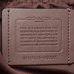 Coach Black Nylon and Leather Baby Messenger Bag