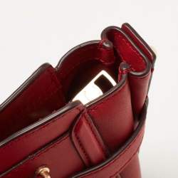 Coach Red Leather Swagger 20 Tote