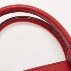 Coach Red Leather Swagger 20 Tote