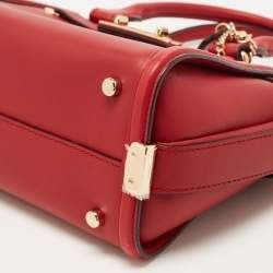 Coach Red Leather Swagger 20 Tote