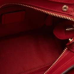 Coach Red Leather Swagger 20 Tote