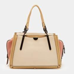 Coach Multicolor Leather Butterfly Applique Dreamer Satchel