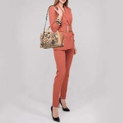 Coach Multicolor Leather Butterfly Applique Dreamer Satchel