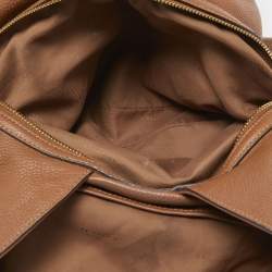 Pre Owned Coach Brown Leather Edie Shoulder Bag