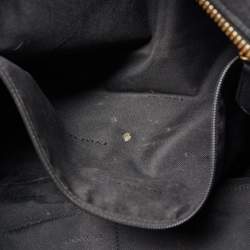 Pre Owned Coach Black Leather Sophia Tote