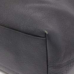 Pre Owned Coach Black Leather Sophia Tote