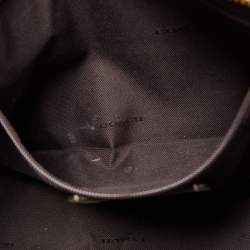 Pre Owned Coach Light Beige Leather Small Sophia Tote