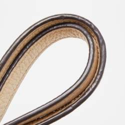 Pre Owned Coach Light Beige Leather Small Sophia Tote