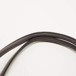 Pre Owned Coach Dark Brown Leather Kelsey Tote