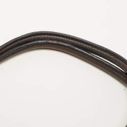 Pre Owned Coach Dark Brown Leather Kelsey Tote