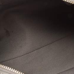 Pre Owned Coach Grey Leather Mini Bennett Satchel