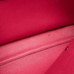 مملوكة مسبقًا Coach Red/Beige Leather And Coated Canvas Charlie Carryall Tote