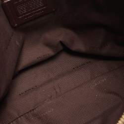 Pre Owned Coach Burgundy Leather Prairie Satchel