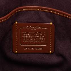 Coach Brown/Beige Signature Coated Canvas and Leather Parker Shoulder Bag