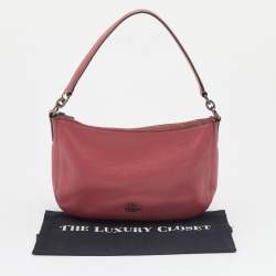 Coach Pink Leather Chelsea Hobo