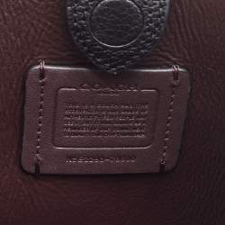 Pre Owned Coach Black Leather Hadley 21 Hobo