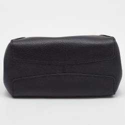 Pre Owned Coach Black Leather Hadley 21 Hobo