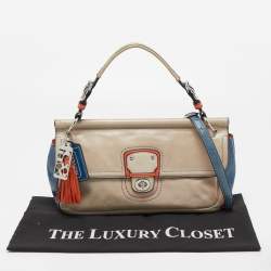 Coach Multicolor Leather 70th Anniversary Limited Edition Shoulder Bag