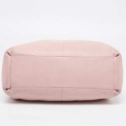 مملوكة مسبقًا Coach Pink Leather Edie Shoulder Bag