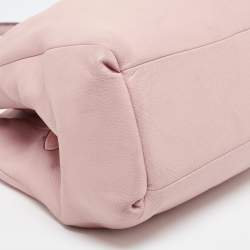 مملوكة مسبقًا Coach Pink Leather Edie Shoulder Bag