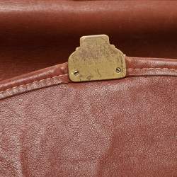 Pre Owned Coach Brown Leather Branson Tote 
