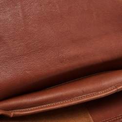 Pre Owned Coach Brown Leather Branson Tote 