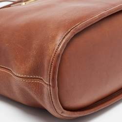 Pre Owned Coach Brown Leather Branson Tote 