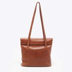 Pre Owned Coach Brown Leather Branson Tote 