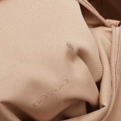 Pre Owned Coach Beige Leather Edie Shoulder Bag