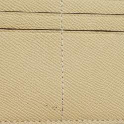 Pre Owned Coach Yellow Leather Wyn Flap Crossbody Bag