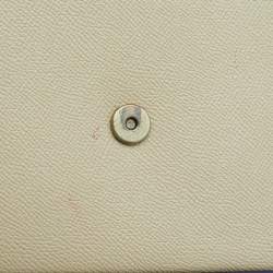 Pre Owned Coach Yellow Leather Wyn Flap Crossbody Bag