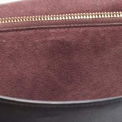 Coach Black Leather Small Parker Chain Flap Shoulder Bag