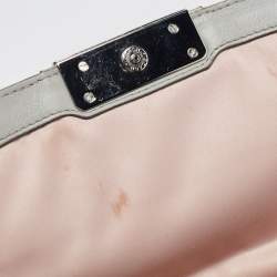Coach Grey/Multicolor Signature Canvas Op Art Kristin Shoulder Bag
