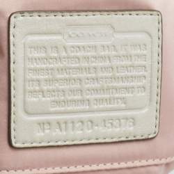 Coach Grey/Multicolor Signature Canvas Op Art Kristin Shoulder Bag