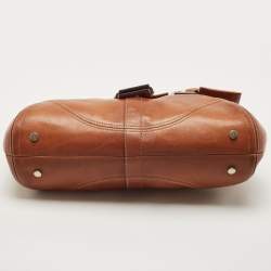 Pre Owned Coach Brown Leather Soho Hampton Satchel