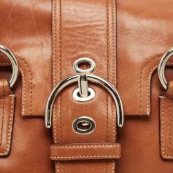 Pre Owned Coach Brown Leather Soho Hampton Satchel