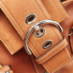 Pre Owned Coach Brown Leather Soho Hampton Satchel