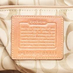 Pre Owned Coach Brown Leather Soho Hampton Satchel