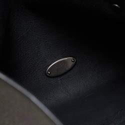 Pre Owned Coach Multicolor Iridescent Leather Market Tote 