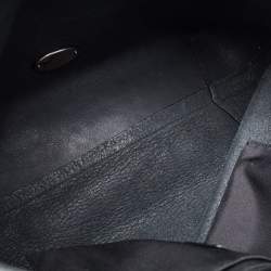 Pre Owned Coach Multicolor Iridescent Leather Market Tote 