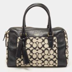 Coach Grey Leather Revel Satchel Coach